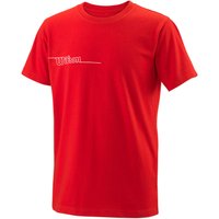 Wilson Team T-shirt Jungen Rot von Wilson