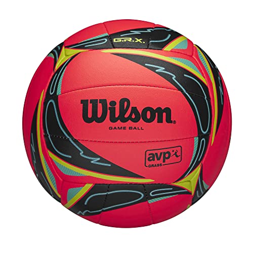 Wilson AVP GRX Grasspielball Volleyball, offizielle Größe von Wilson