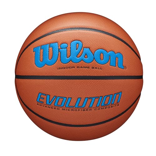 Wilson Evolution Game Basketball, königsblau, mittlere Größe, 72,4 cm von Wilson