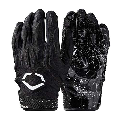 WILSON Football Handschuhe EvoShieldd Stunt Top-Padded Youth (YL) von Wilson