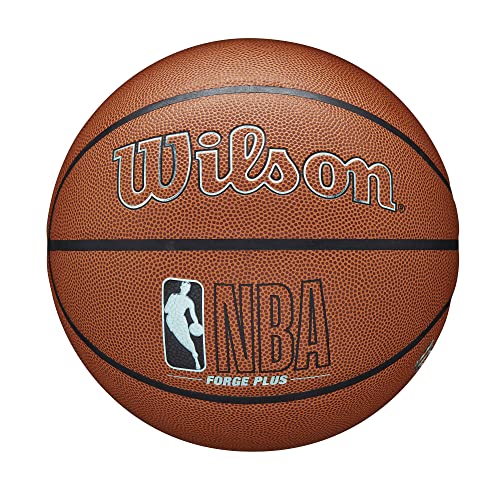 Wilson NBA Forge Plus Eco Ball WZ2010901XB, Unisex basketballs, Orange, 6 EU von Wilson