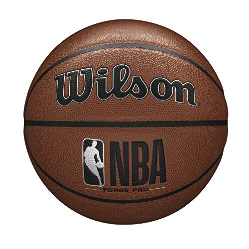 Wilson NBA Forge Series Indoor/Outdoor Basketball – Forge Pro, Braun, Größe 12,7–69,8 cm von Wilson
