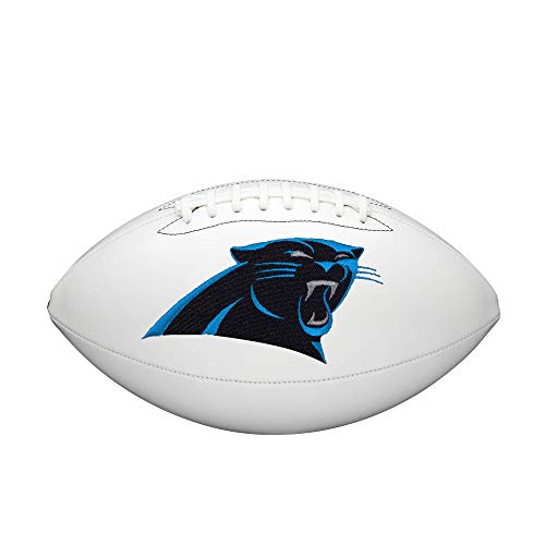 WILSON NFL Live Signature Autogramm Football – offizielle Größe, Carolina Panthers von Wilson