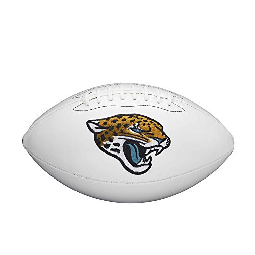 WILSON NFL Live Signature Autogramm Fußball – Offizielle Größe, Jacksonville Jaguars von Wilson