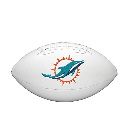 WILSON NFL Live Team Autogramm Fußball, Miami Delfine von Wilson