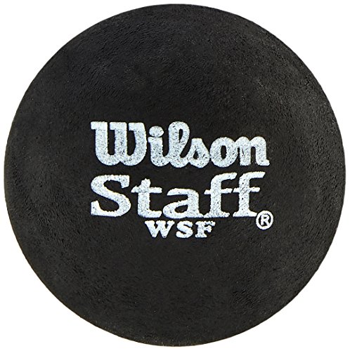 Wilson Squash-Ball, Staff, 2 Stück, Gelb I, Schwarz, WRT617800 von Wilson