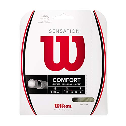 WILSON Tennissaiten Sensation Comfort Plus Feel 1.3 mm, natural von Wilson