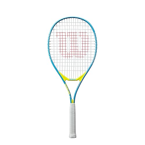 WILSON Ultra Power Junior 25 Tennisschläger, Blau/Gelb von Wilson