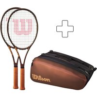 Wilson 2x Pro Staff 97 V14 Plus Schlägertasche (2023) - Größe L3 von Wilson