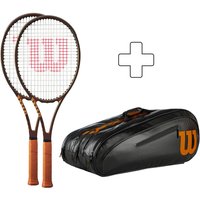 Wilson 2x Pro Staff 97 V14 Plus Schlägertasche (2023) - Größe L3 von Wilson