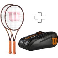 Wilson 2x Pro Staff 97 X Plus Schlägertasche (2023) - Größe L2 von Wilson