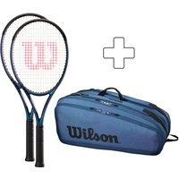 Wilson 2x Ultra 100L V4.0 Plus Schlägertasche (2022) - Größe L1 von Wilson