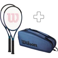 Wilson 2x Ultra 100UL V4.0 Plus Schlägertasche (2022) - Größe L3 von Wilson