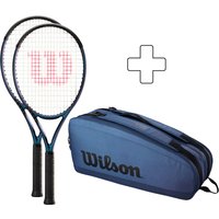 Wilson 2x Ultra 108 V4.0 Plus Schlägertasche (2022) - Größe L2 von Wilson