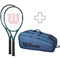 Wilson 2x Ultra Team V4.0 Plus Schlägertasche (2022) - Größe L1 von Wilson