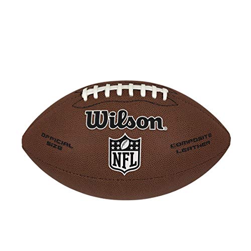 Wilson American Football NFL Limited, Mischleder, Offizielle Größe, Braun, WTF1799XB, Brown, Official von Wilson