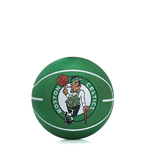 Wilson Basketball, NBA Dribbler, Boston Celtics, Outdoor und Indoor, Größe: Kindergröße, Grün von Wilson