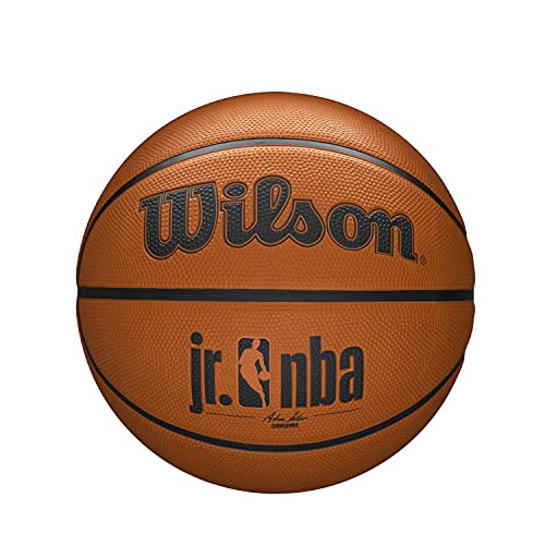 Wilson Basketball JR NBA DRV, Outdoor, Gummi, Größe: 4, Braun von Wilson