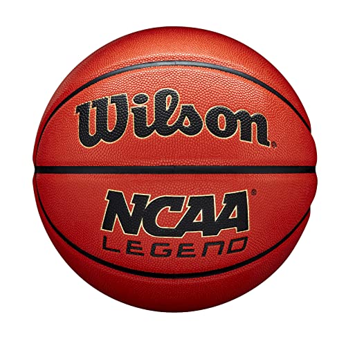 Wilson Basketball NCAA LEGEND, Mischleder, Indoor- und Outdoor-Basketball von Wilson