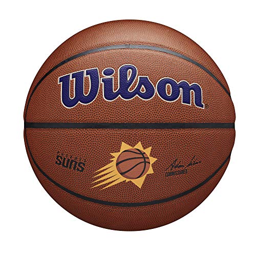 Wilson Basketball TEAM ALLIANCE, PHOENIX SUNS, Indoor/Outdoor, Mischleder, Größe: 7 von Wilson