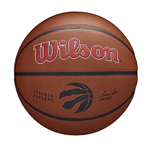 Wilson Basketball TEAM ALLIANCE, TORONTO RAPTORS, Indoor/Outdoor, Mischleder, Größe: 7 von Wilson