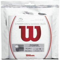 Wilson Champions Choice Duo, Silber Saitenset 12,2m von Wilson