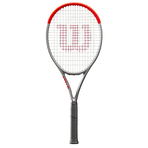 Wilson Clash 100 Pro Silver Tennis Racquet (4 1/4" Grip), unbesaitet von Wilson