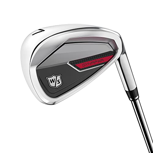 Wilson Dynapower Herren Golf-Eisen, Stahl, rechte Hand, steif, 5-PW, GW von Wilson