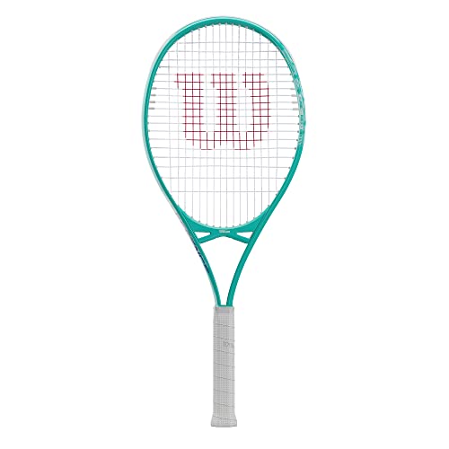 Wilson Essence 112 Freizeit-Tennisschläger für Erwachsene, Größe 2-4 1/4, Blaugrün von Wilson