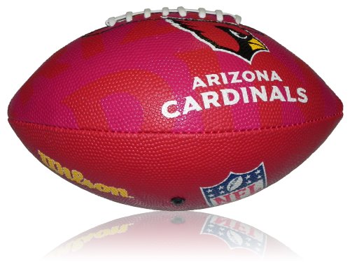 Wilson Football NFL Junior Arizona Cardinals Logo, Mehrfarbig, 5, WL0206814040 von Wilson