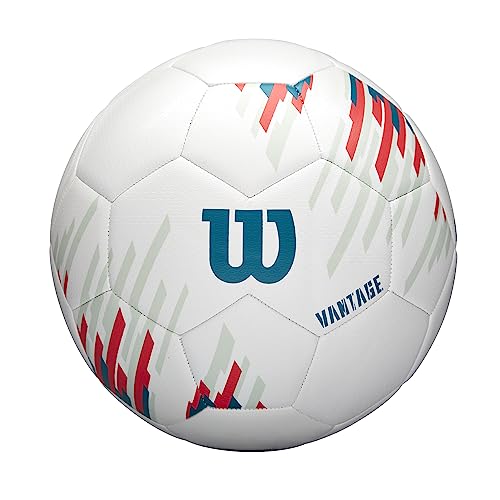 Wilson Fußball NCAA VANTAGE, TPU-Kompositmaterial, Weiß / Blaugrün von Wilson