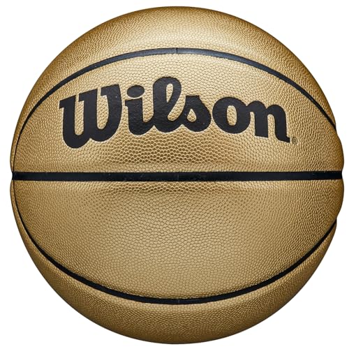 Wilson Gold Comp Ball WTB1350XB, Unisex basketballs, Gold, 7 EU von Wilson