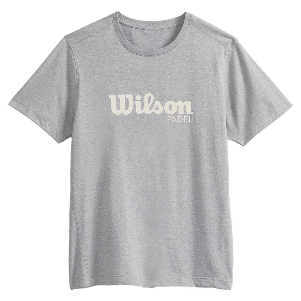 Wilson Graphic Short Sleeve T-shirt Grau S Mann von Wilson