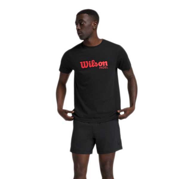 Wilson Graphic Short Sleeve T-shirt Schwarz S Mann von Wilson