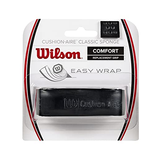Wilson Unisex Griffband Cushion Air Classic Sponge Grip, Schwarz, Einheitsgröße EU von Wilson