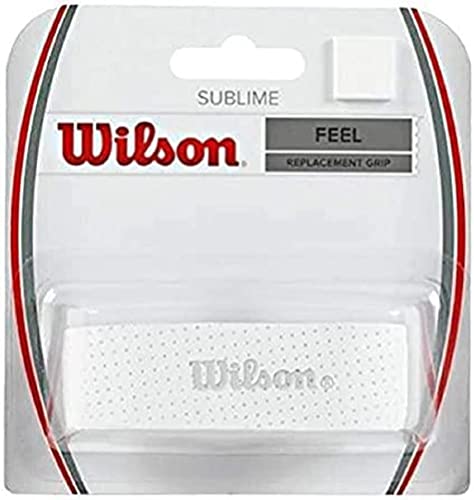 Wilson Unisex Basisgriffband Sublime, weiß, 1 Stück, WRZ4202WH von Wilson