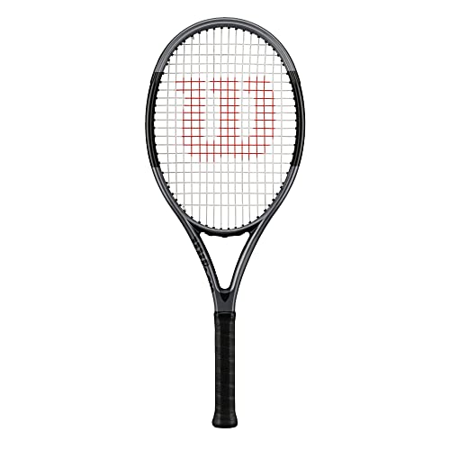 Wilson H2 Freizeit-Tennisschläger für Erwachsene, Griffgröße 2-4 1/4, Grau/Schwarz von Wilson