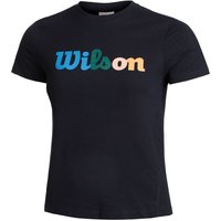 Wilson Heritage T-Shirt Damen in dunkelblau, Größe: L von Wilson