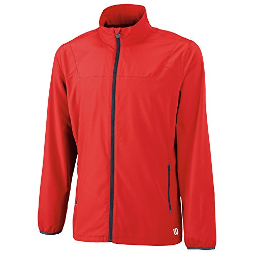 Wilson Herren Jacke M Team Woven Jacket RD Red, L von Wilson