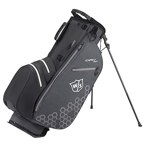 Wilson Herren W/S Dry TECH II Carry Bag Golftaschen, Black, One Size von Wilson