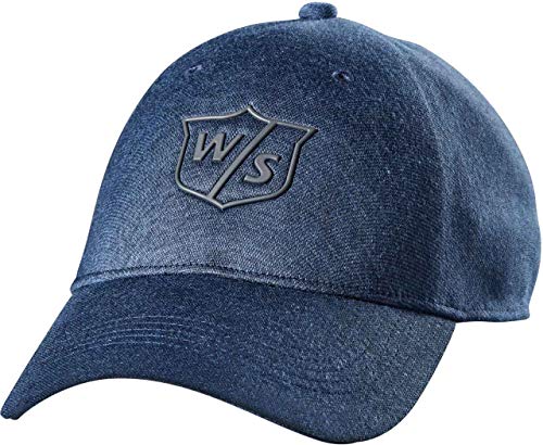 Wilson Herren W/S ONE TOUCH CAP, Denim, OSFA, Blau von Wilson