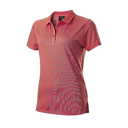Wilson Staff Damen Golf-Poloshirt, Polka Dot Polo, Kurzarm, Polyester / Elasthan von Wilson