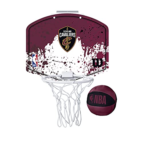 Wilson Mini-Basketballkorb NBA TEAM MINI HOOP, CLEVELAND CAVALIERS, Kunststoff von Wilson