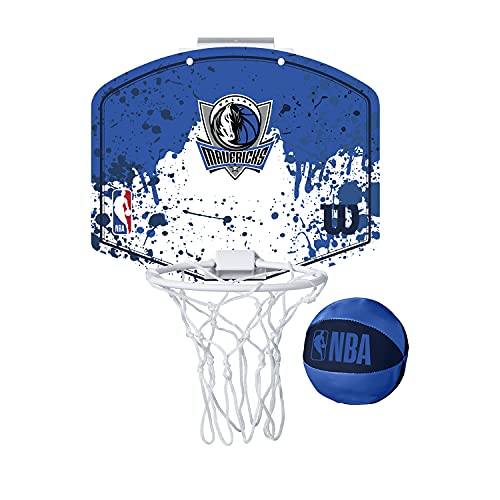 Wilson Mini-Basketballkorb NBA TEAM MINI HOOP, DALLAS MAVERICKS, Kunststoff von Wilson
