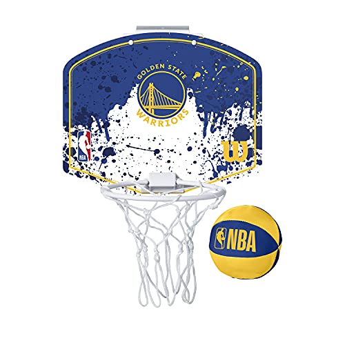 Wilson Mini-Basketballkorb NBA TEAM MINI HOOP, GOLDEN STATE WARRIORS, Kunststoff von Wilson