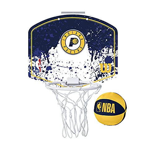 Wilson Mini-Basketballkorb NBA TEAM MINI HOOP, INDIANA PACERS, Kunststoff von Wilson