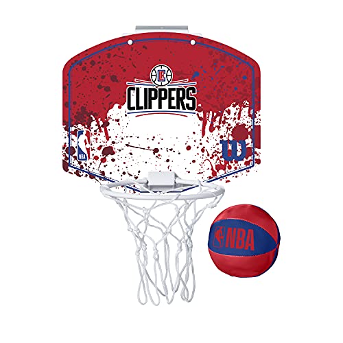 Wilson Mini-Basketballkorb NBA TEAM MINI HOOP, LOS ANGELES CLIPPERS, Kunststoff von Wilson