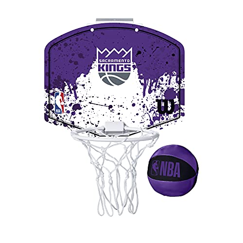 Wilson Mini-Basketballkorb NBA TEAM MINI HOOP, SACRAMENTO KINGS, Kunststoff, TU von Wilson