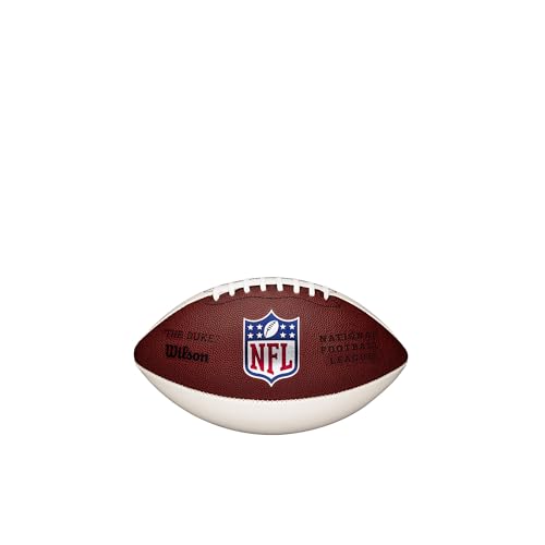 Wilson NFL Mini Autograph, Schwarz/Gelb/Rot von Wilson