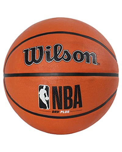 Wilson NBA DRV Plus Outdoor Basketball Ball (7, Orange) von Wilson